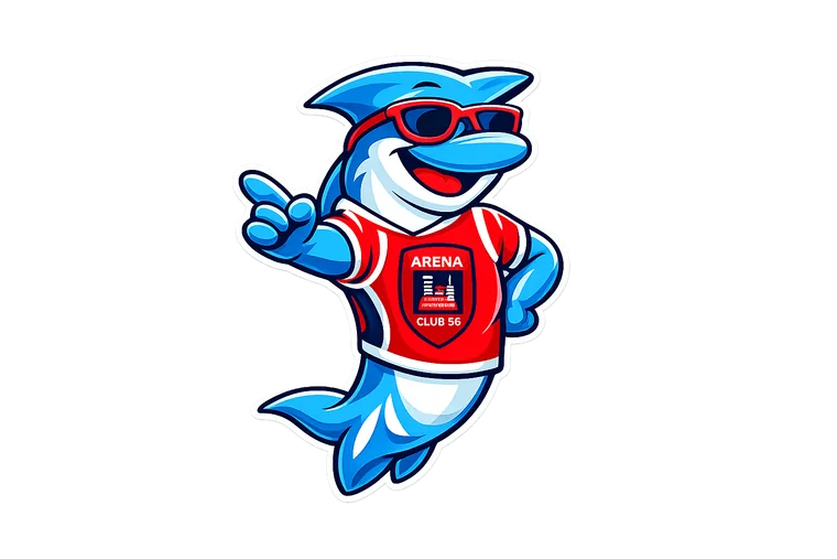 Arenazul, mascote azul